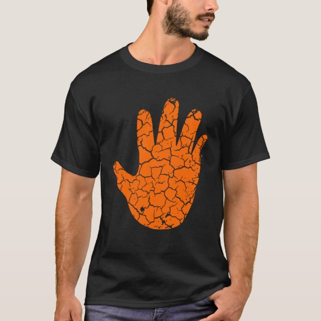 Hand Distressed T-Shirt (Front)