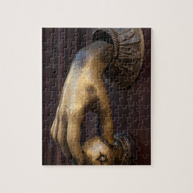 Hand door knocker close-up, Mexico Jigsaw Puzzle (Vertical)