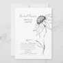 Hand-Draw Sunflower Bridal Shower Invitation