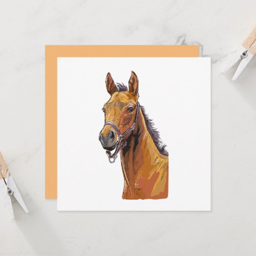 Hand drawing little cute foal hand towel  throw pi