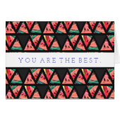Hand Drawn Abstract Watermelon Pattern (Front Horizontal)