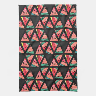Hand Drawn Abstract Watermelon Pattern Towel