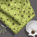 Hand Drawn Avocado Pattern  ID376 Fabric