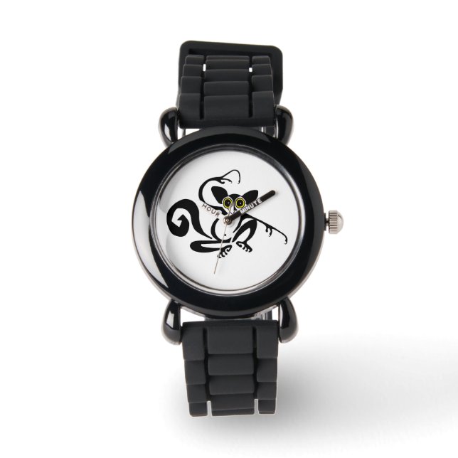 Hand drawn - AYE-AYE - Madagascar - Primate Watch (Front)