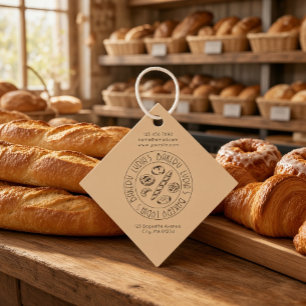 Hand-Drawn Bakery Favor Tags
