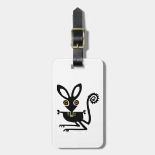 Hand drawn -BILBY - Conservation - Nature Luggage Tag