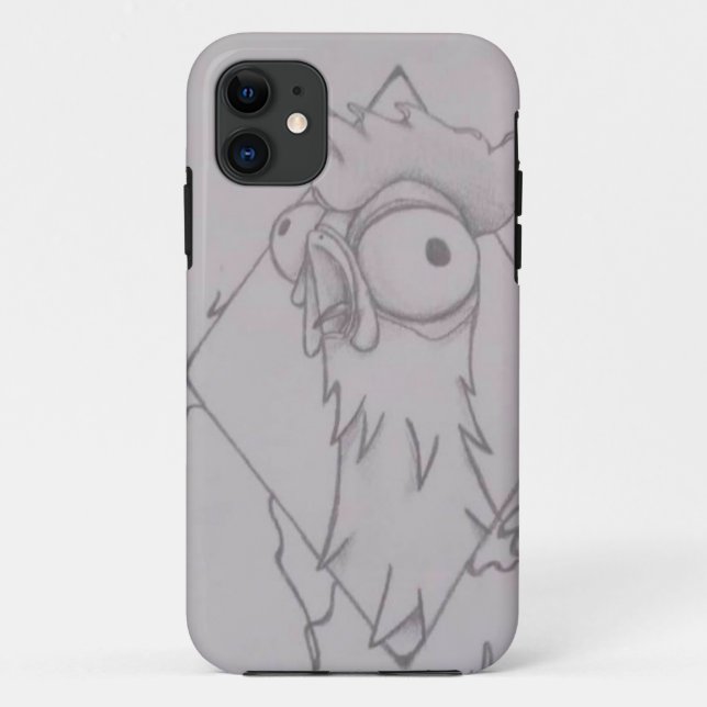 Hand Drawn Bird / Hei Hei / Moana Drawing Case-Mate iPhone Case (Back)