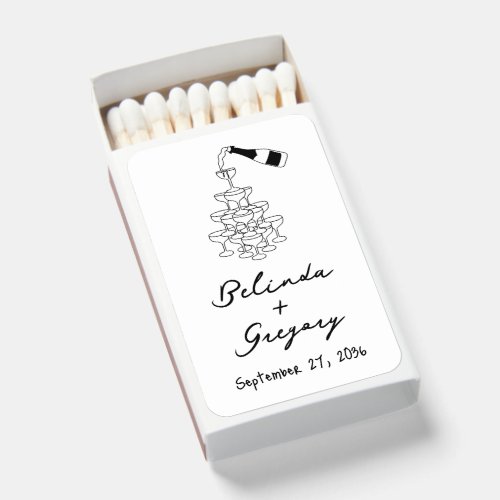 Hand Drawn Black Illustrations Doodles Wedding
