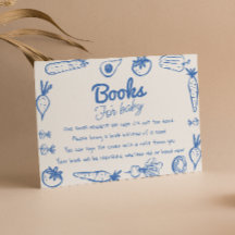 Hand Drawn Blue Locally Grown Boy Book Request