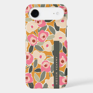 Hand-Drawn Bold Inky Floral Pattern- Sunlit Meadow iPhone 17 Air Case