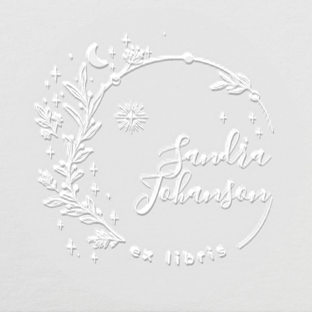 Hand-drawn Botanical From The Library Of Book Embosser (Design)