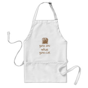 Hand-Drawn Bread Illustration Cooking Apron