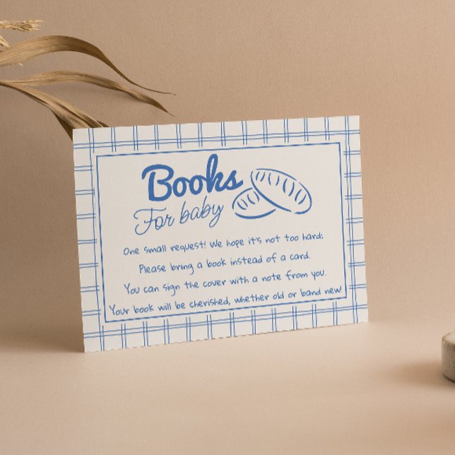 Hand Drawn Bun In The Oven Boy Bread Book Request Enclosure Card (Creator Uploaded)