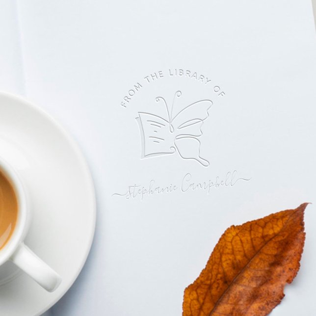 Hand-drawn Butterfly Doodle Elegant Library  Embosser (Creator Uploaded)
