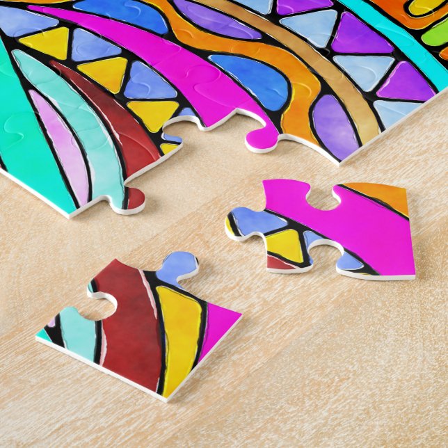 Hand Drawn By EDDArt - Blah Blah Blah 1 Jigsaw Puzzle (Side)