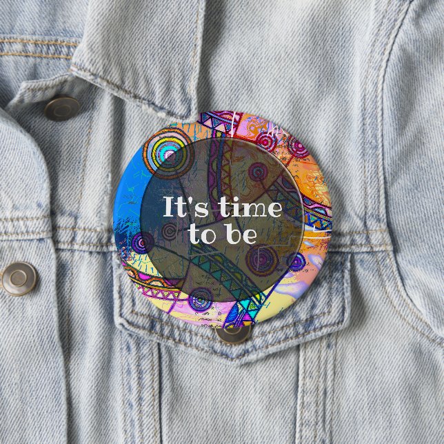 Hand Drawn By EDDArt - Dream Scale 1 Button (In Situ)