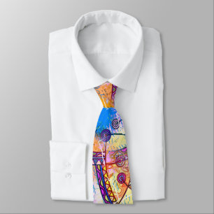 Hand Drawn By EDDArt - Dream Scale 1a Neck Tie