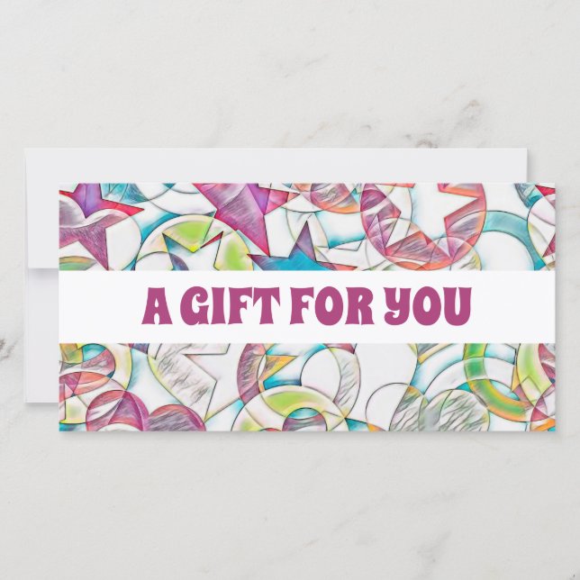 Hand Drawn By EDDArt - Stars And Hearts 1 (Front)