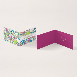 Hand Drawn By EDDArt - Stars And Hearts 1 Business Card