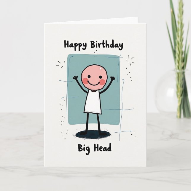 Hand Drawn Celebration Card (Front)