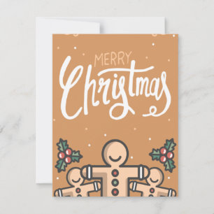HAND DRAWN CHRISTMAS CARD