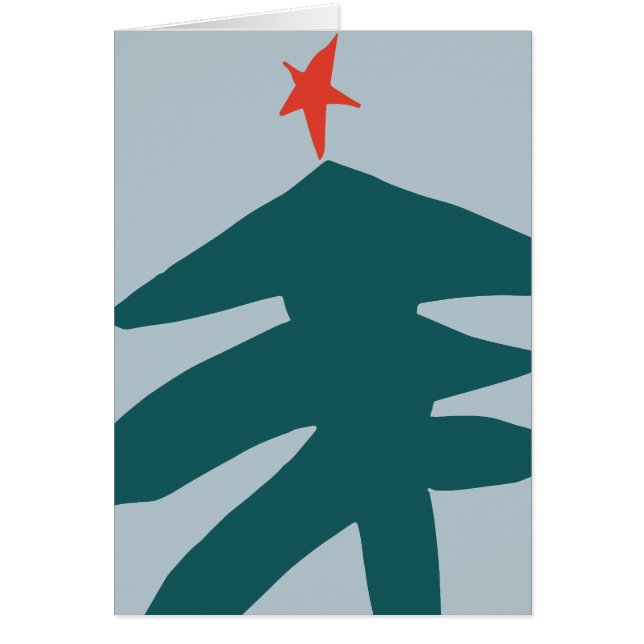 Hand Drawn Christmas Illustration Cards (Front)