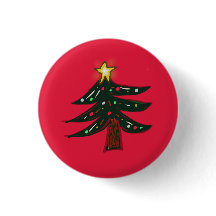 Hand Drawn Christmas Tree Star