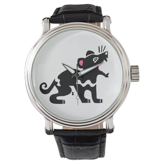 Hand drawn - Cool Tasmanian DEVIL- Marsupial - Watch (Front)