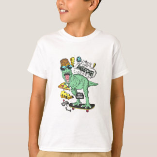 Hand-Drawn Cute Dinosaur – T-Shirt
