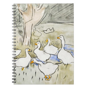 Hand Drawn Cute Duck Photos White Duck Clipart Fam Notebook
