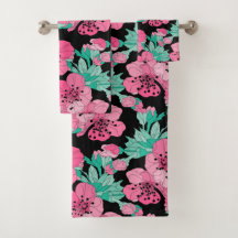 Hand Drawn Decorative Cherry Blossom Pattern