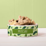 Hand Drawn Dill Pickle Pattern<br><div class="desc">This pattern is kind of a big dill ;) features hand drawn dill pickles, complete with details of dill sprigs, set against a bright green backdrop in the shade of pickle juice. Perfect for pickle lovers & foodies alike to add a splash of fun and personality! Want to change it...</div>
