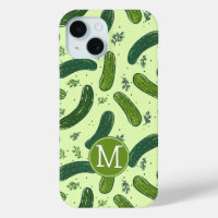 Hand Drawn Dill Pickle Pattern
