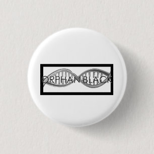 Hand Drawn DNA Pinback Button