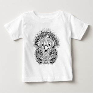 Hand Drawn Echidna Doodle Baby T-Shirt
