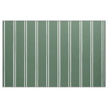 Hand Drawn Farmhouse Stripes | Deep Forest Green Fabric