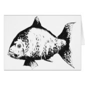 Hand drawn fish (Front Horizontal)