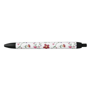 Hand-Drawn Floral Pattern Pen
