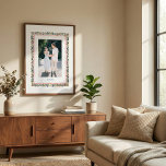 Hand Drawn Floral Wedding Photo Border Pastel Framed Art<br><div class="desc">This frame photo design features a delicate hand-drawn floral border with a soft,  vintage-inspired look. The illustrated frame adds warmth and charm while keeping the focus on a meaningful photo or special moment. Ideal for showcasing wedding memories,  anniversaries,  or sentimental artwork with a timeless feel.</div>