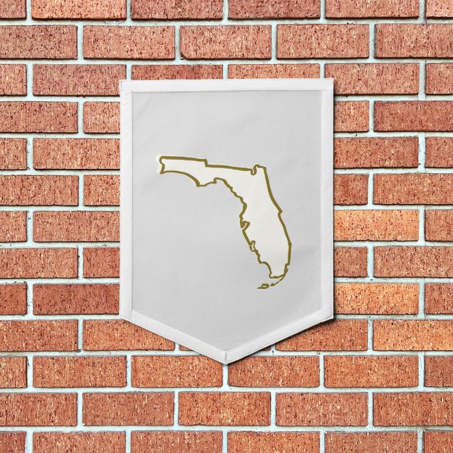 Hand-Drawn Florida State Pennant (Insitu 1)