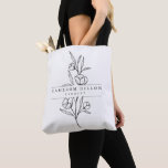 Hand Drawn Florist Flower Shop Business Tote Bag<br><div class="desc">Turn your customers into walking billboards with this luxe tote bags. Great client gifts or shopping bags! This shop is perfect for florists,  boutiques,  garden shops and more! Easily edit the business name and title.

See the entire Hand Drawn Florist collection for more matching items!</div>