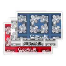 Hand Drawn Flower Lei Choose Any Color