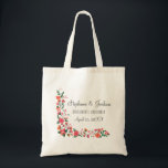 Hand Drawn Flowers Tote Bag<br><div class="desc">This sweet design is perfect for all of your special ladies! Your bridesmaids will love to have anything with this floral design. Such a great wedding party gift!</div>