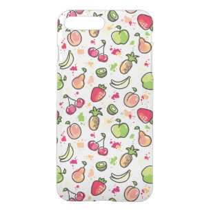 hand drawn fruits pattern iPhone 8 plus/7 plus case