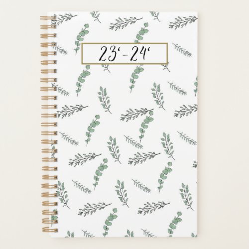 Hand drawn Greenery Planner _ Academic 23_24