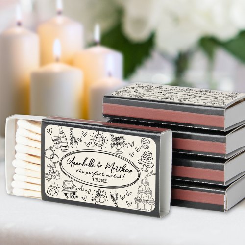 Hand Drawn Handwritten Funky Wedding