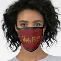 Hand Drawn Harry Potter Logo Face Mask