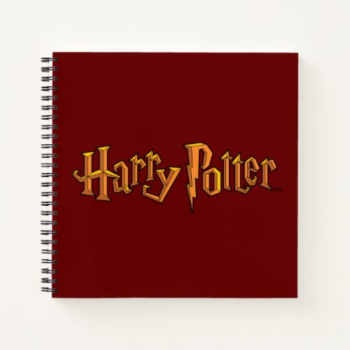 Hand Drawn Harry Potter Logo Notebook