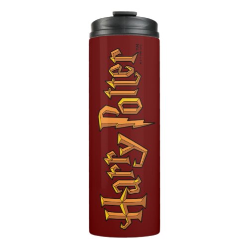 Hand Drawn Harry Potter Logo Thermal Tumbler