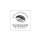 Hand-drawn Hedgehog Family Name Return Address